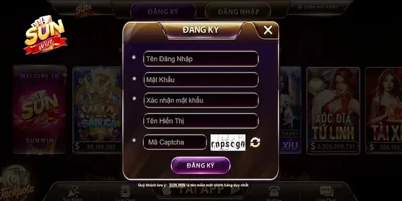 Lưu ý quan trọng trong quá trình đăng ký Sunwin Lưu ý quan trọng trong quá trình đăng ký Sunwin